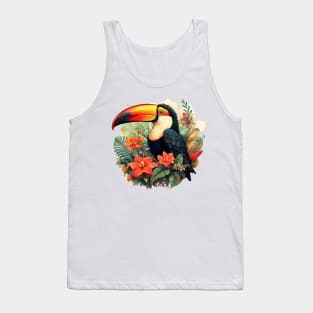 Tropical Toucan Delight Tank Top